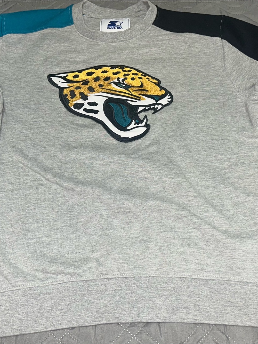 STARTER Jacksonville Jaguars Gray Crewneck sweatshirt men’s large